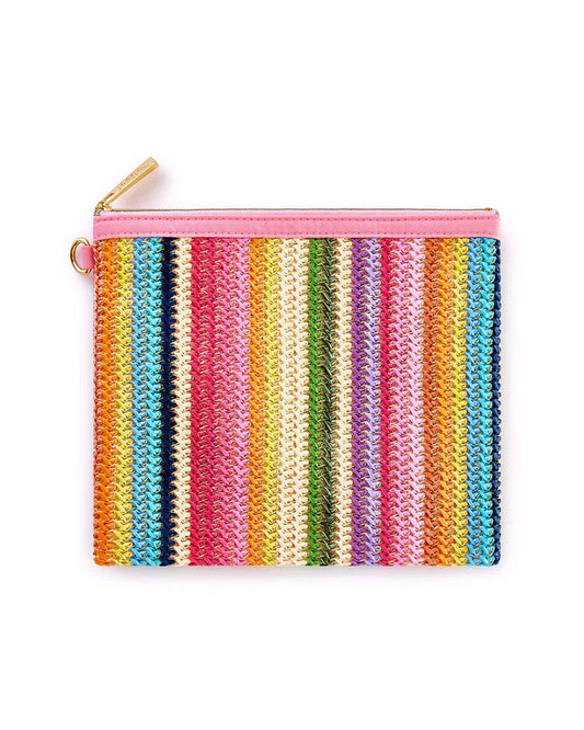 BRING ON THE FUN RAINBOW EVERYTHING POUCH