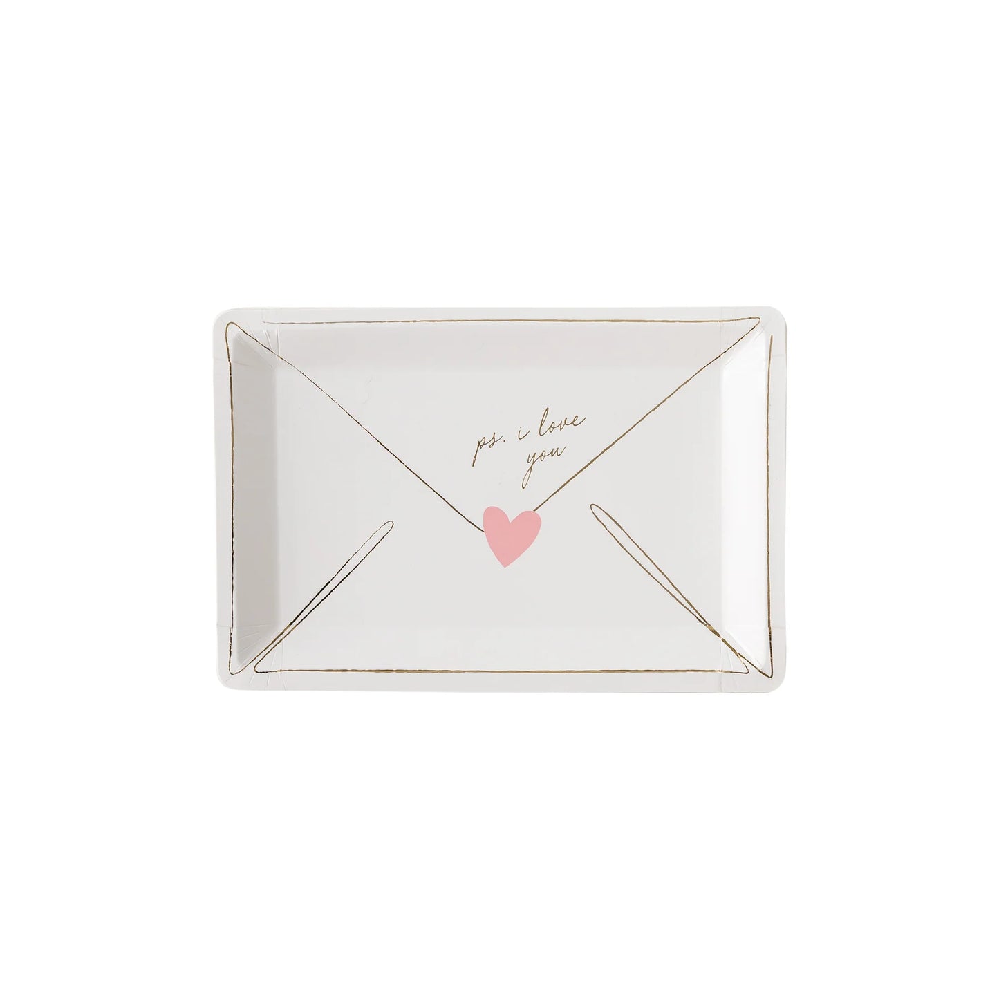 OCCASIONS BY SHAKIRA - VALENTINE LOVE NOTES PLATE