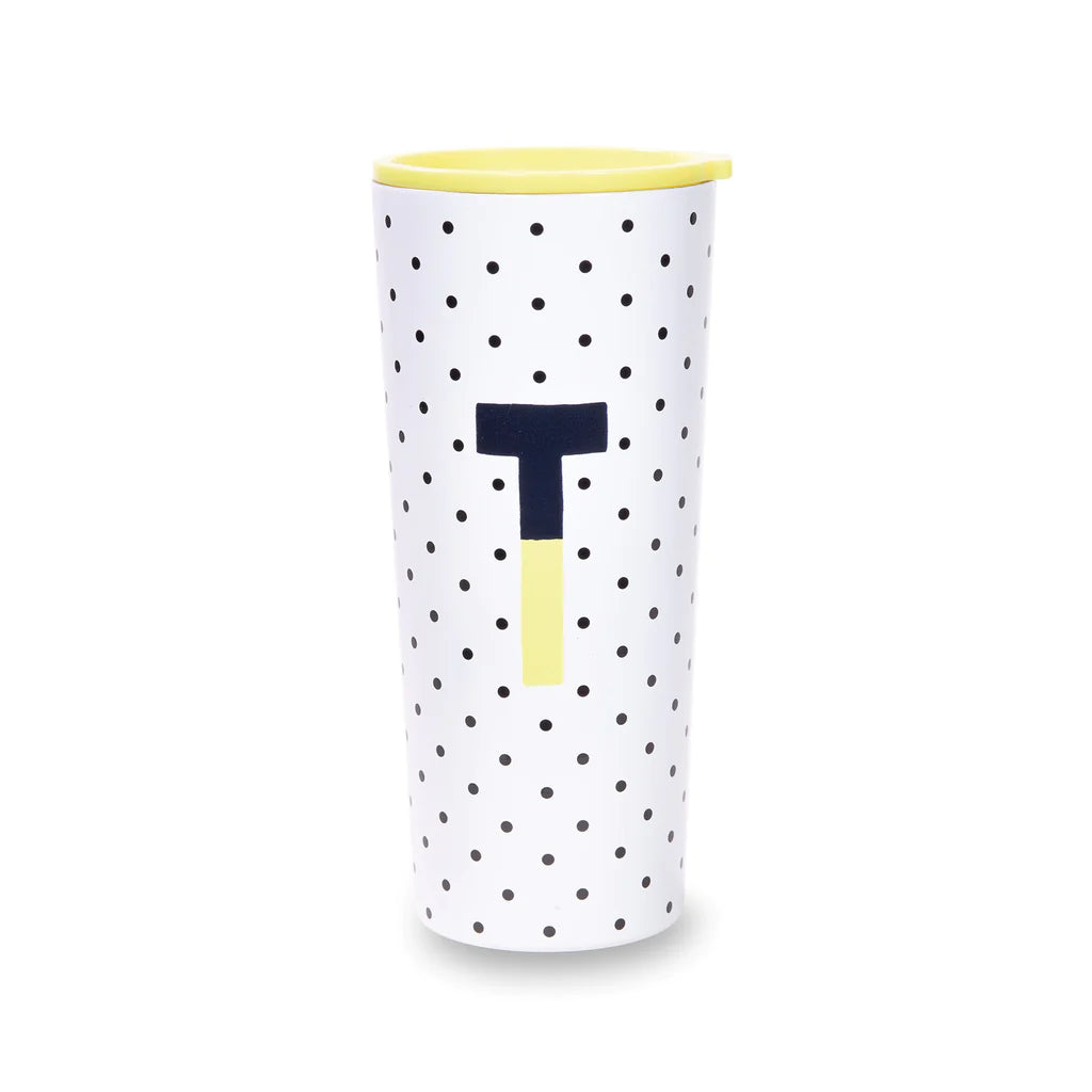 Vaso Acero Inoxidable Termico con Inicial (Sparks of Joy)