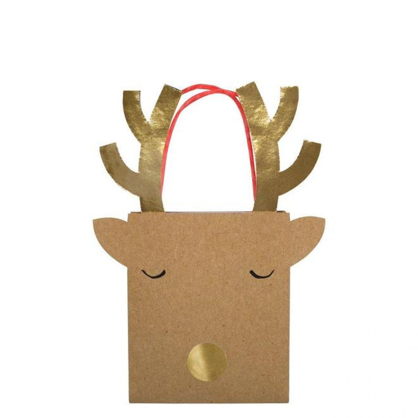 Reindeer Paper Gift Bag ( Set trae 2 unds)