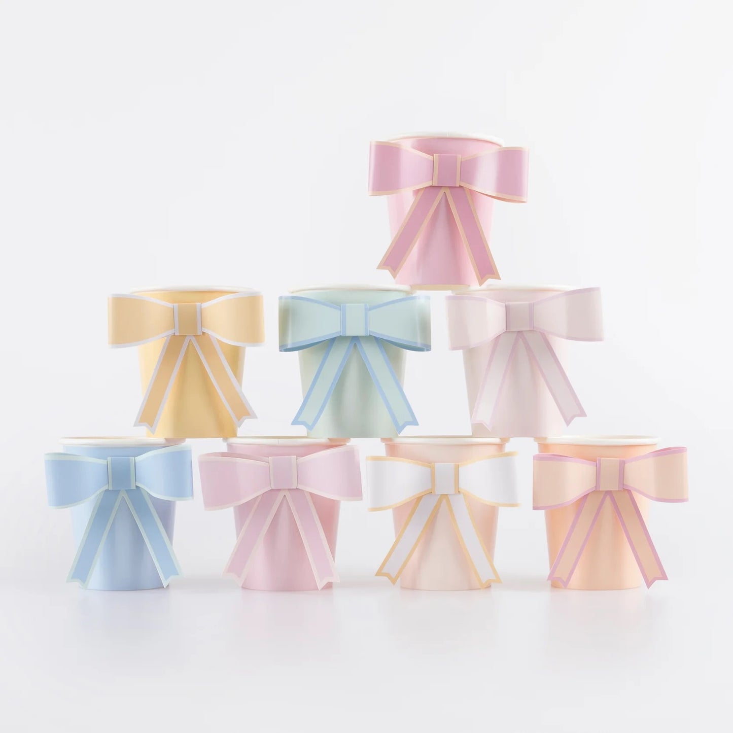 Vasos Pastel Bow