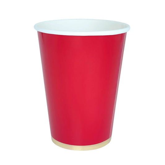 Vasos Cherry Red