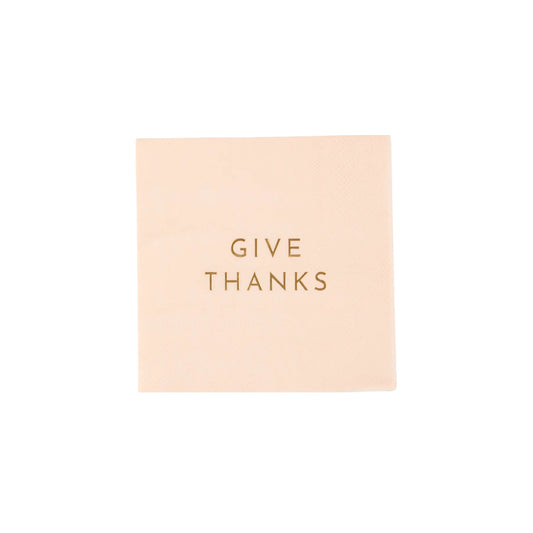 Servilleta Pequeña Give Thanks