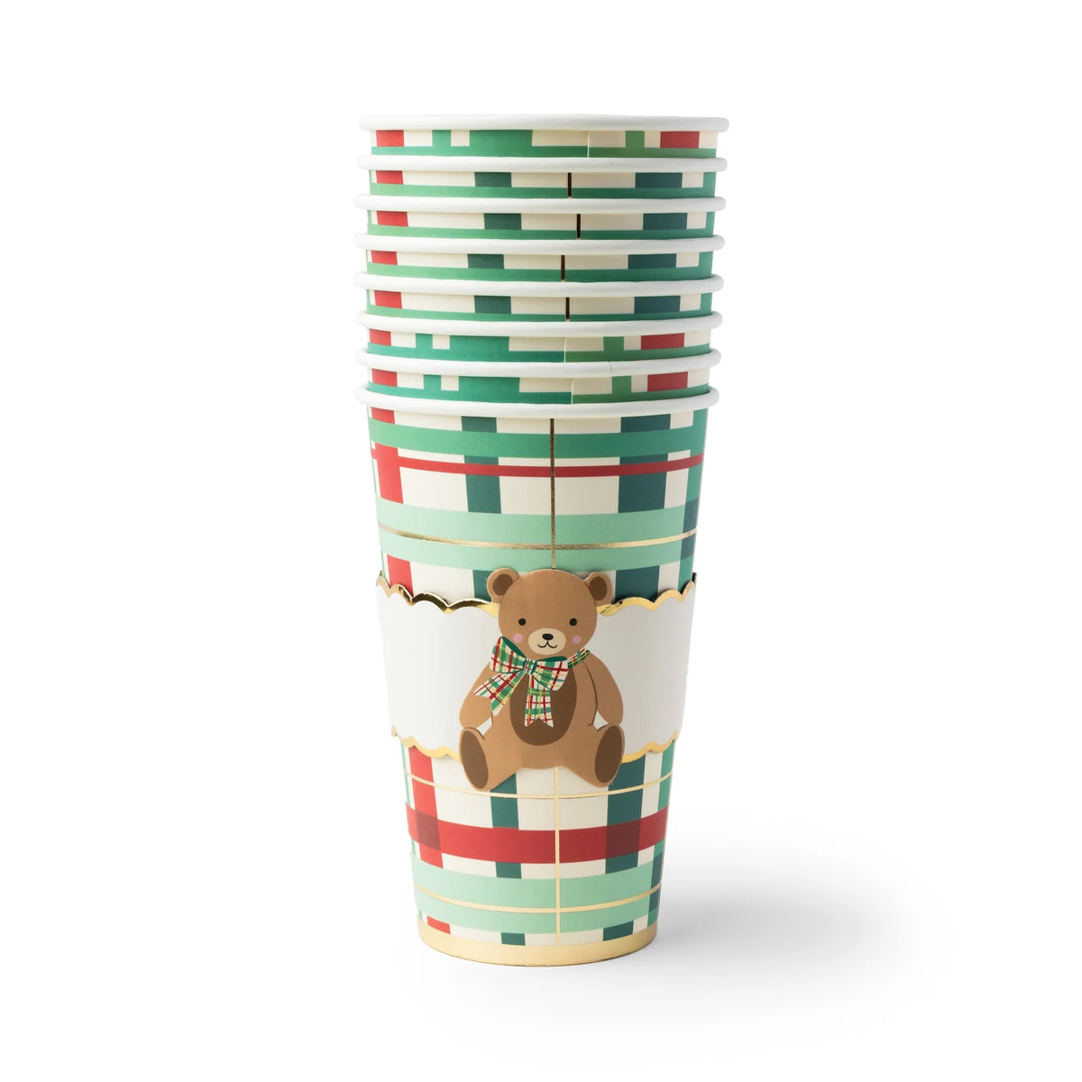 Holiday Henry Bear Coffee Cups