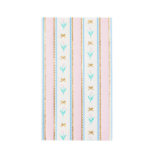 SPRING TULIP GUEST TOWELS
