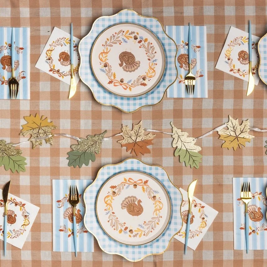 Fall Foliage Turkey Guest Towels