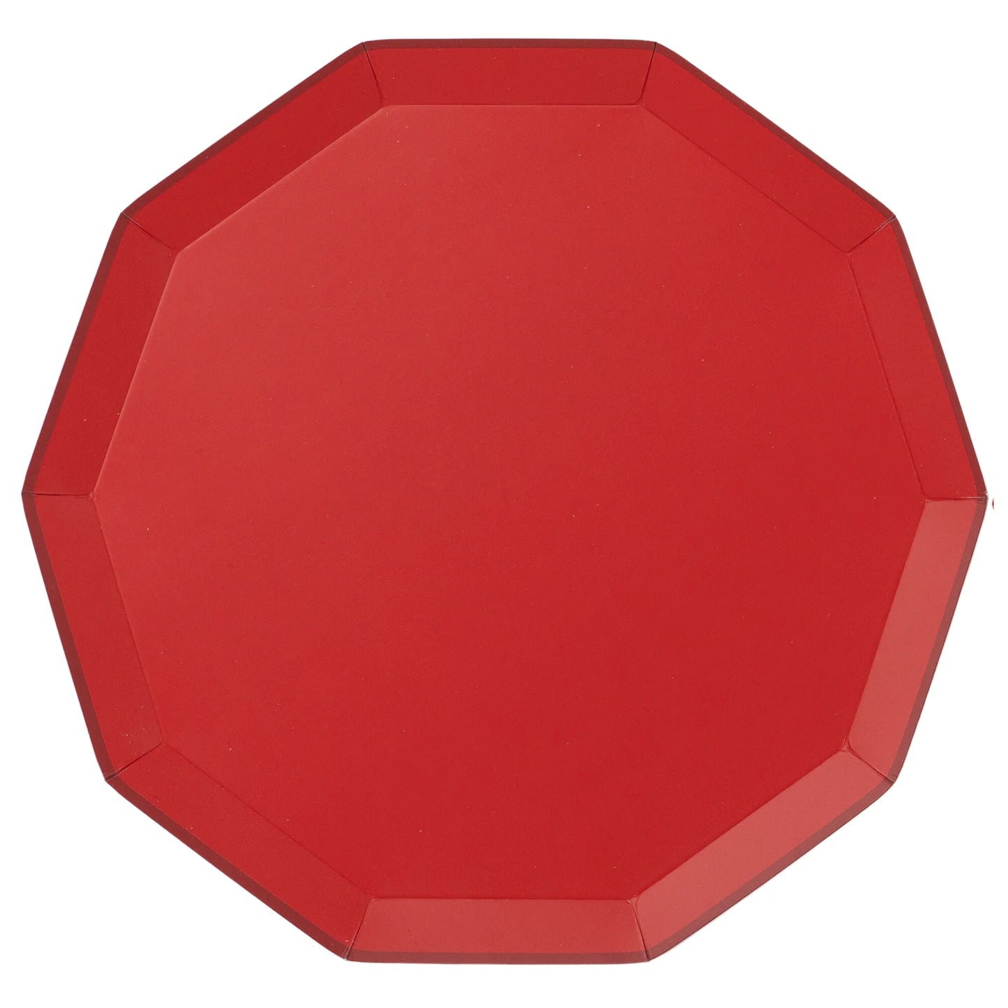 Platos Grandes Cherry Red