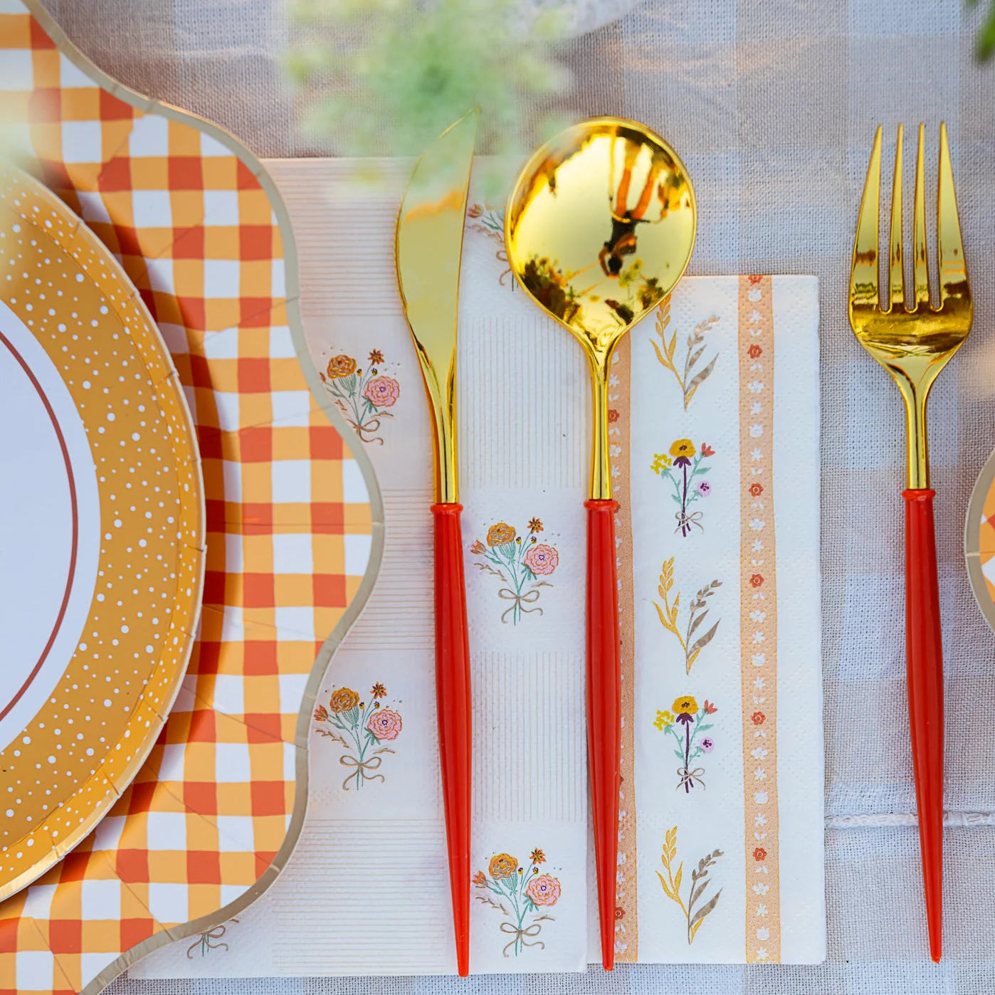 Servilletas Grande Floral Otoño