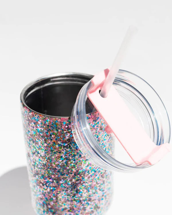 Glitter Party Tumbler con sorbete (OVERSIZE)