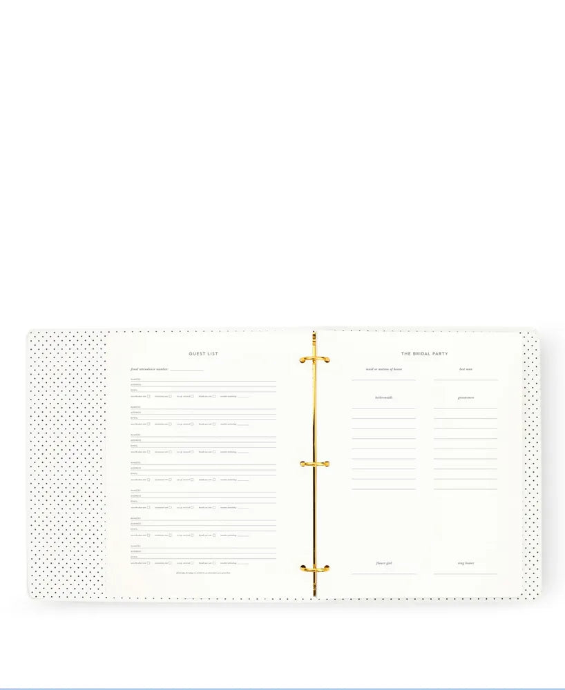 Kate Spade Bridal Planner