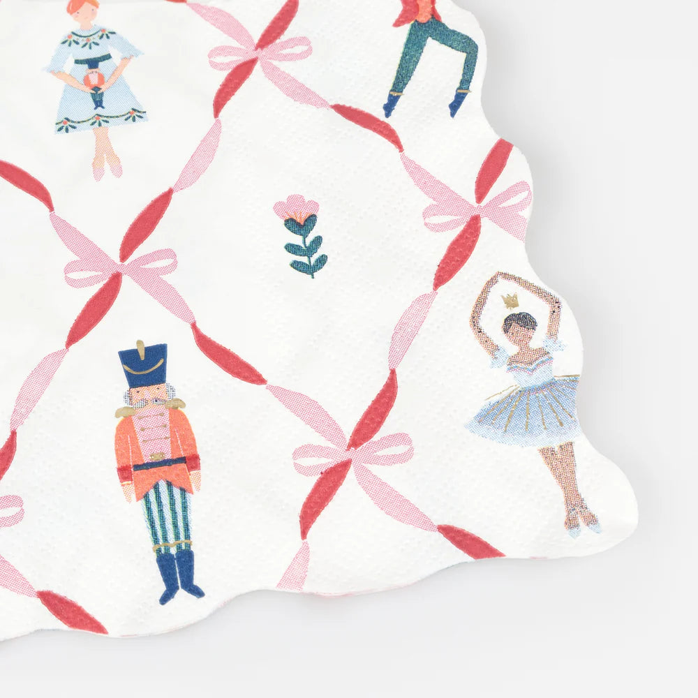 Nutcracker Ballet Servilletas Grande