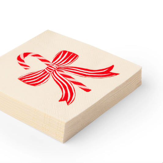 Servilletas Coctel PEPPERMINT BOW