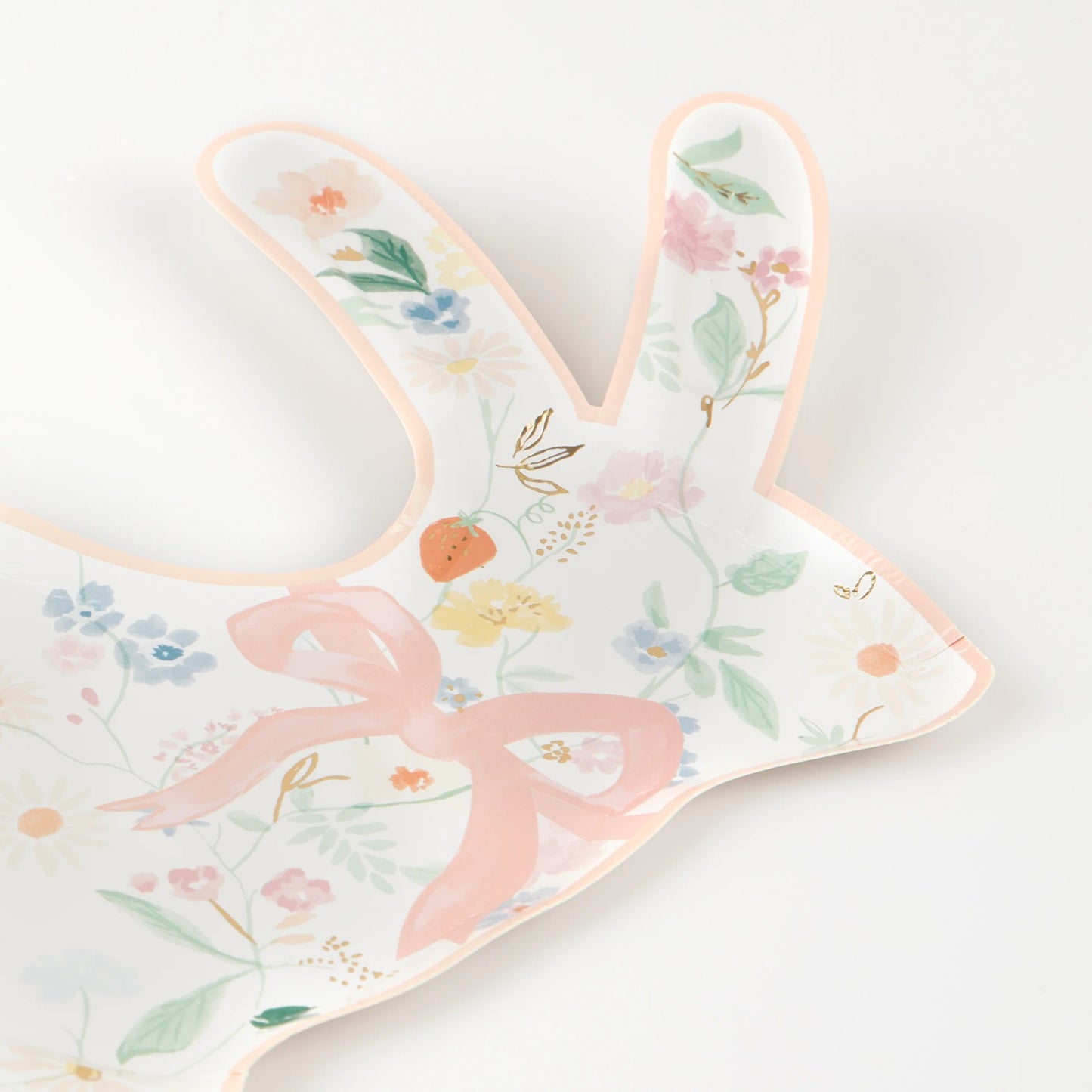 Platos Elegant Floral Bunny