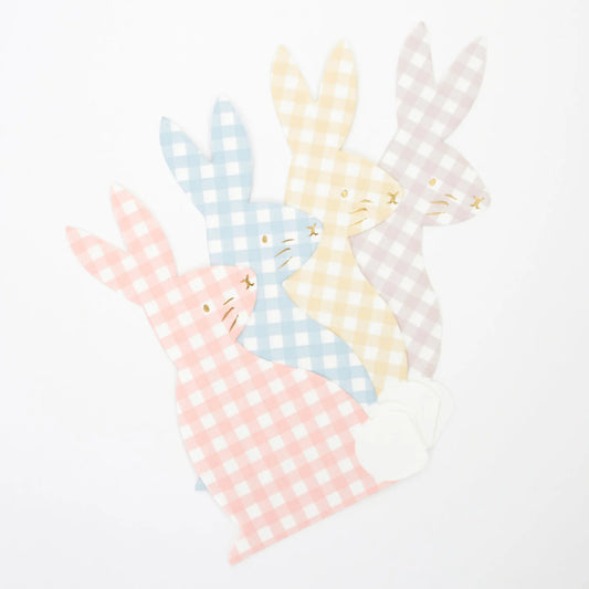 Servilletas de Conejos - Gingham