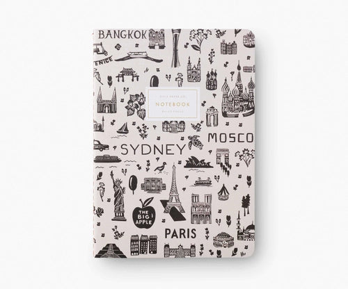 Set de Libretas - Stitched BON VOYAGE