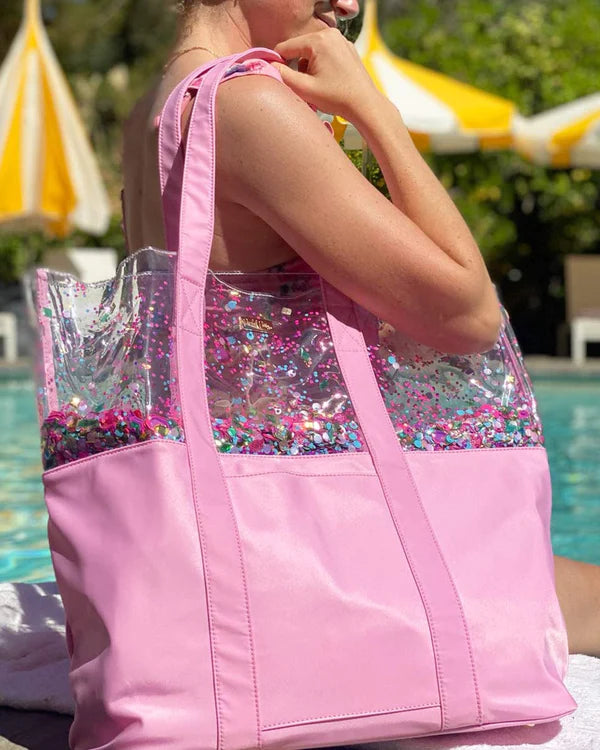 the long haul large confetti tote