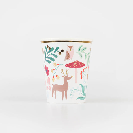 Winter Woodland Vasos