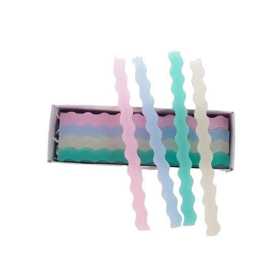 Velas Wavy Pastel